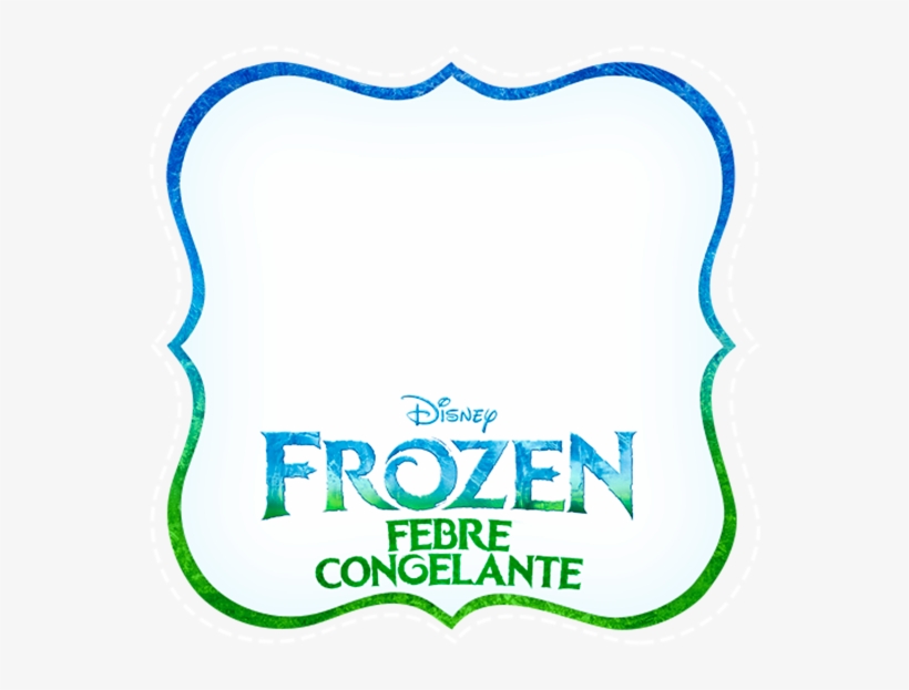 Frame Frozen Febre Congelante Fazendo A Nossa Festa - Frozen Fever, transparent png
