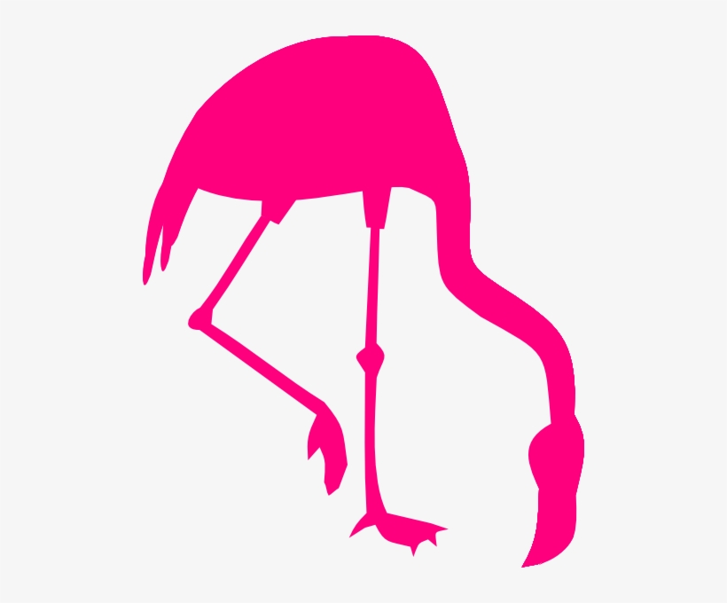Pink Flamingo Silhouette Clip Art, transparent png