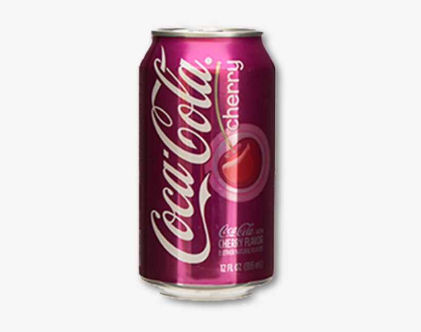 Coca Cola Coke With Cherry Flavor - Cherry Coke - 12 Fl Oz Can, transparent png