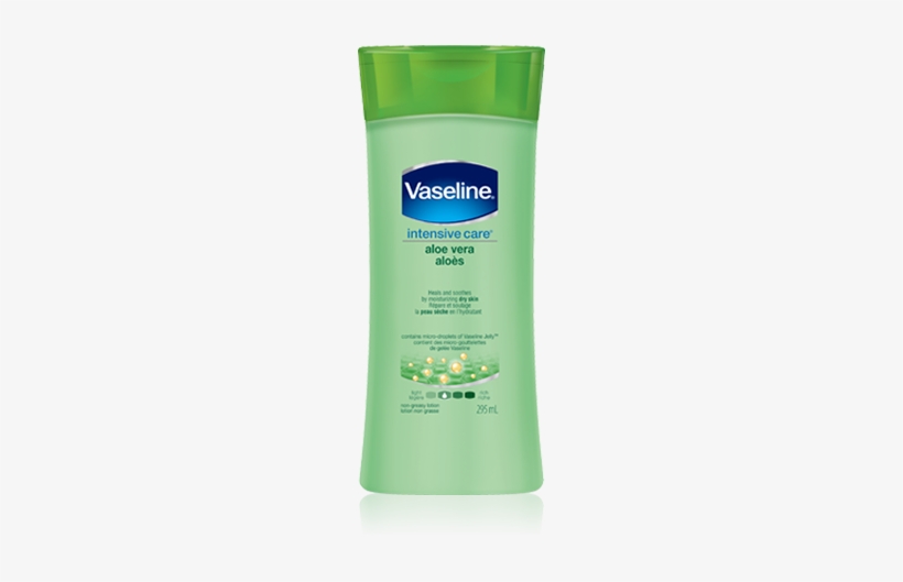 Vaseline® Intensive Care® Aloe Vera Lotion - Vaseline Cream Aloe Vera, transparent png