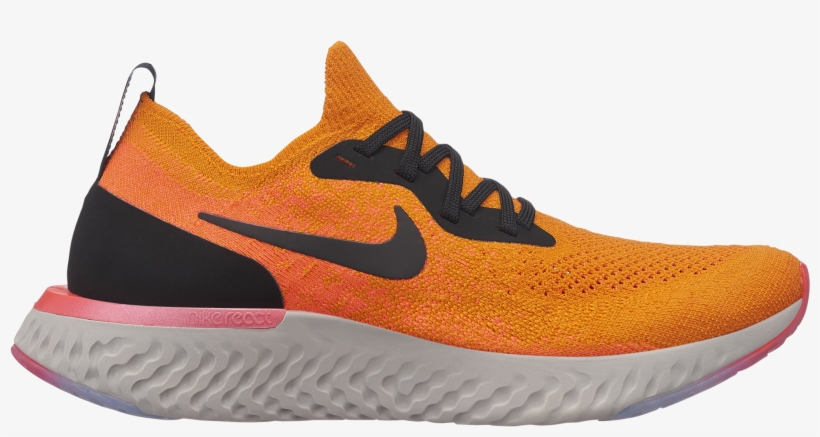 Women's Epic React Flyknit Running Shoe - Nike, transparent png