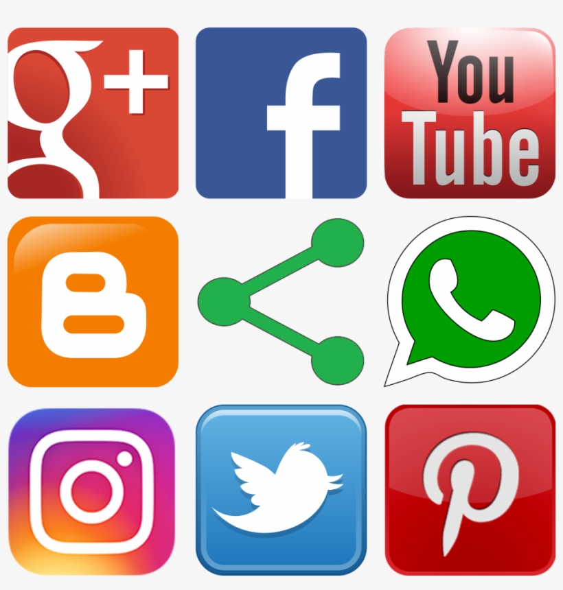 Google Comercial Redes Sociales - Social Platform Icons, transparent png