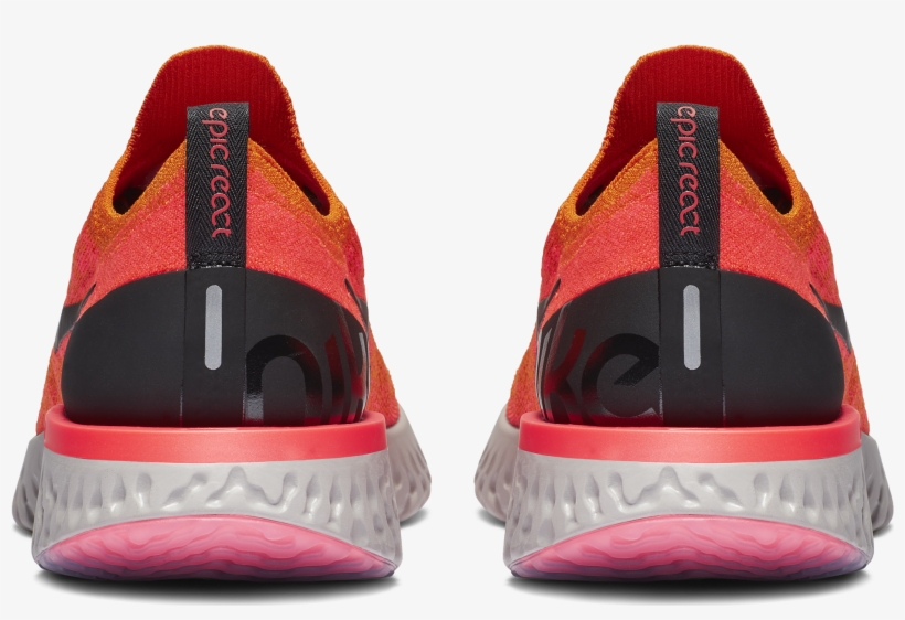 Men's Epic React Flyknit Running Shoe, transparent png