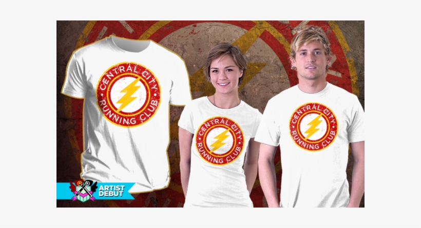 Central City Running Club - T Shirt, transparent png