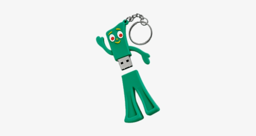 Gumby Usb Flash Drive - Usb Flash Drive, transparent png