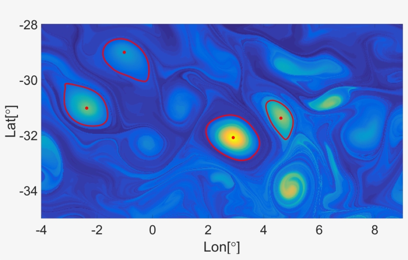 Ocean Lavd Vortex Bnd T0 - Lagrangian Coherent Structures Mit, transparent png