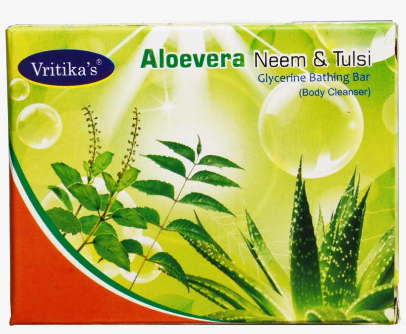 Image Royalty Free Library Soaps Neem Tulsi Sandal - Aloe Vera Plant, transparent png