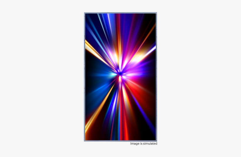 55" Slim Fhd Professional Indoor Panel - 1080p, transparent png