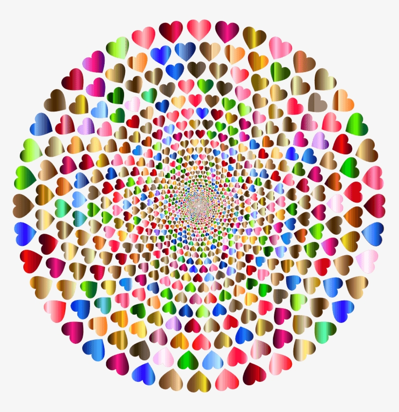 Vortex Cliparts - Colorful Circle, transparent png
