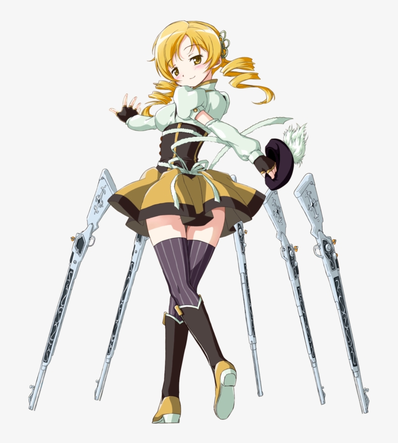 Gunshot Bride - Madoka Magica Mami Anime, transparent png
