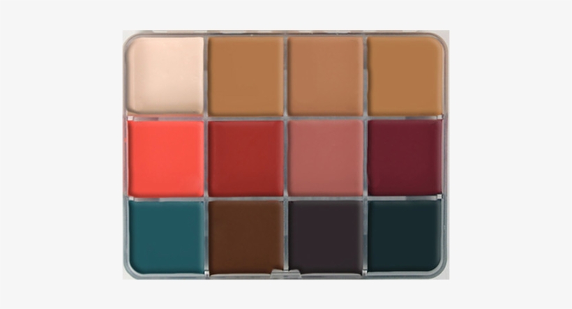 Skin Illustrator On Set Palette, Greg Cannom, 12 Shade - Eye Shadow, transparent png