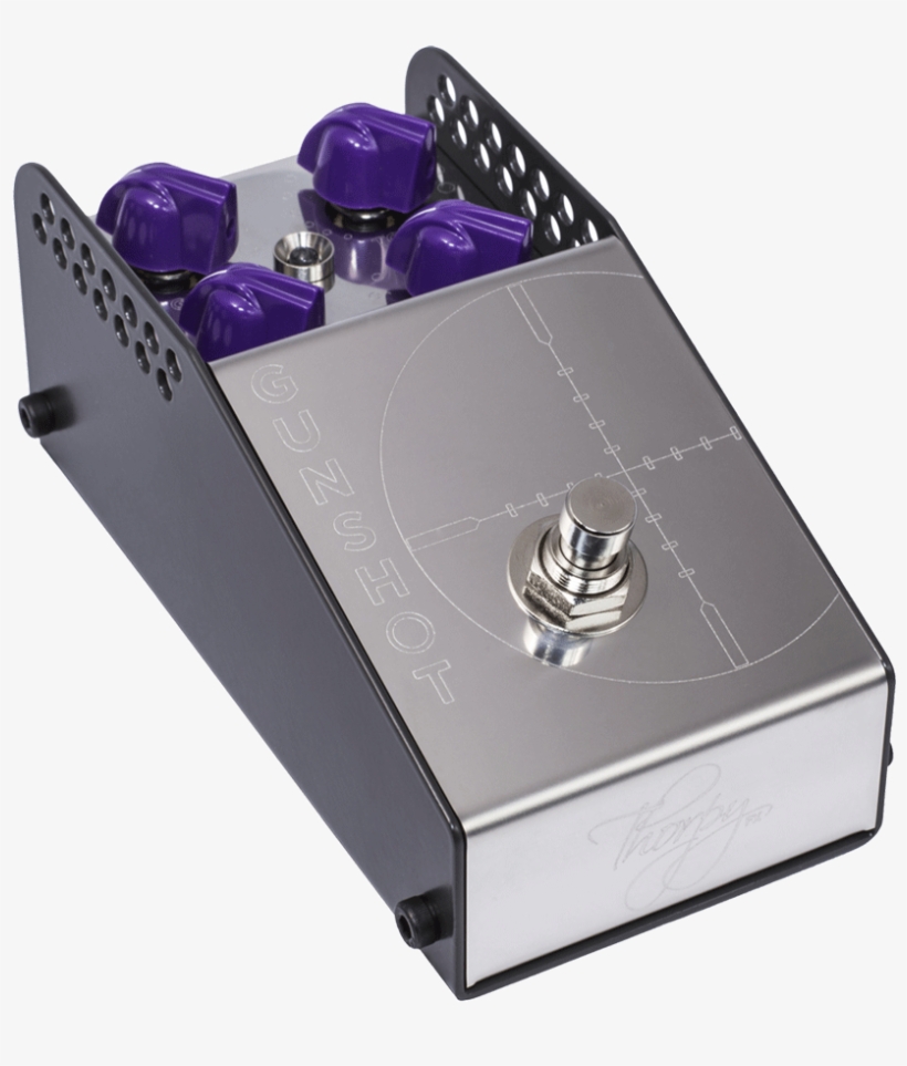 Thorpyfx Gunshot Overdrive Pedal, transparent png