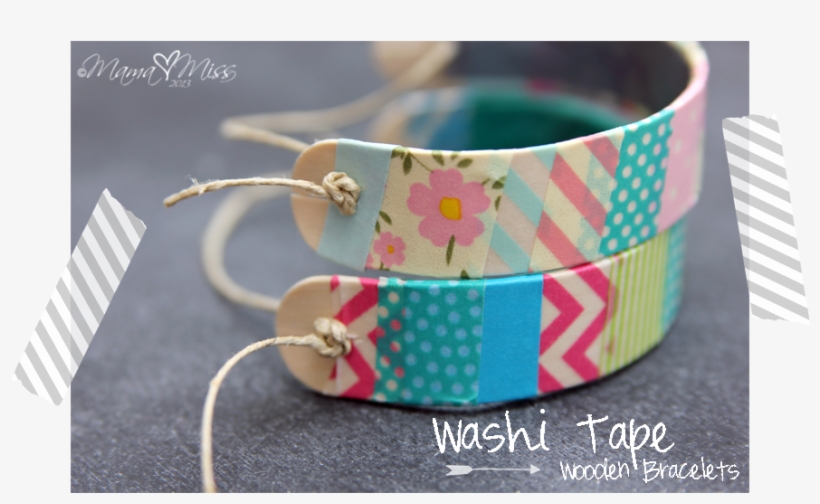 Washi Bracelet, transparent png