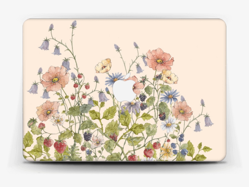 Spring Flowers - Apple Macbook Air (13", Mid 2017), transparent png