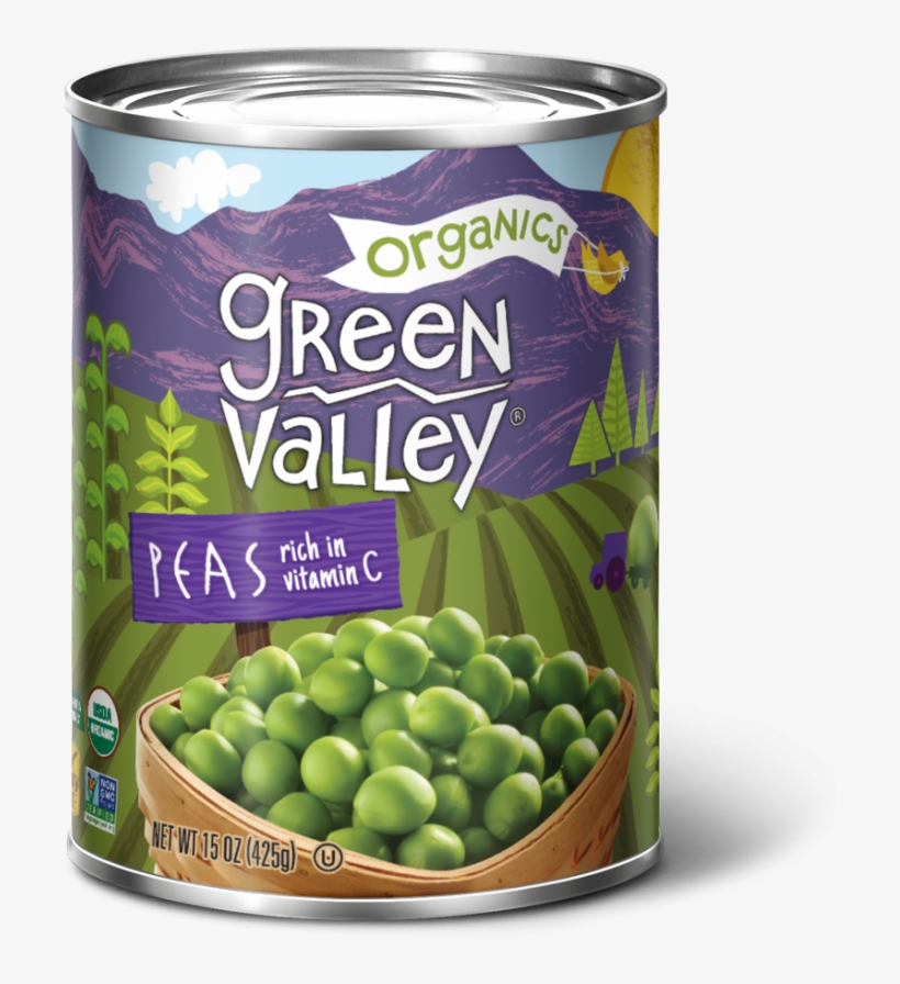 Our Peas - Green Valley Organics Green Beans, Cut - 14.5 Oz, transparent png