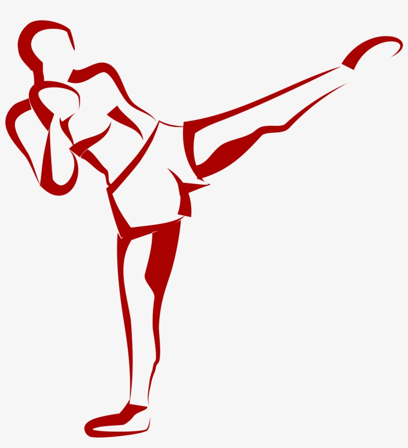 This Free Icons Png Design Of Kick Boxer, transparent png