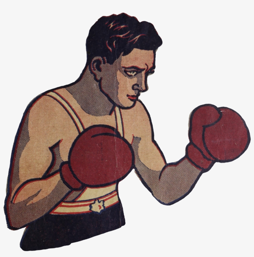 Boxinggloves Boxer Sport Vintage Manga - Boxing, transparent png