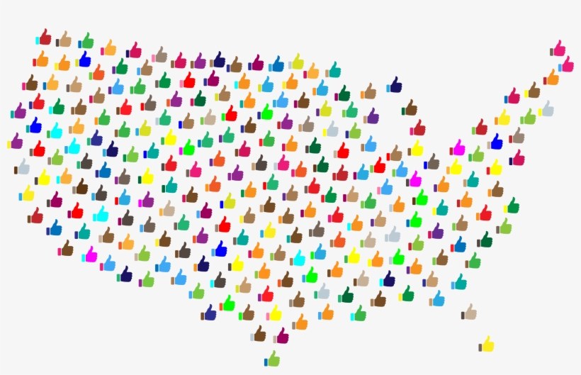 This Free Icons Png Design Of Prismatic Thumbs Up United, transparent png