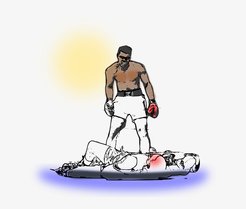Boxer, Man, Knockout, Ko, Boxing, Winner, Looser - Mama Said Knock You Out Shower Curtain, transparent png