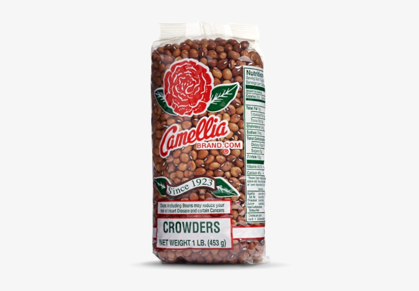 Crowder Peas - Camellia Red Kidney Beans - 2 Lb Bag, transparent png