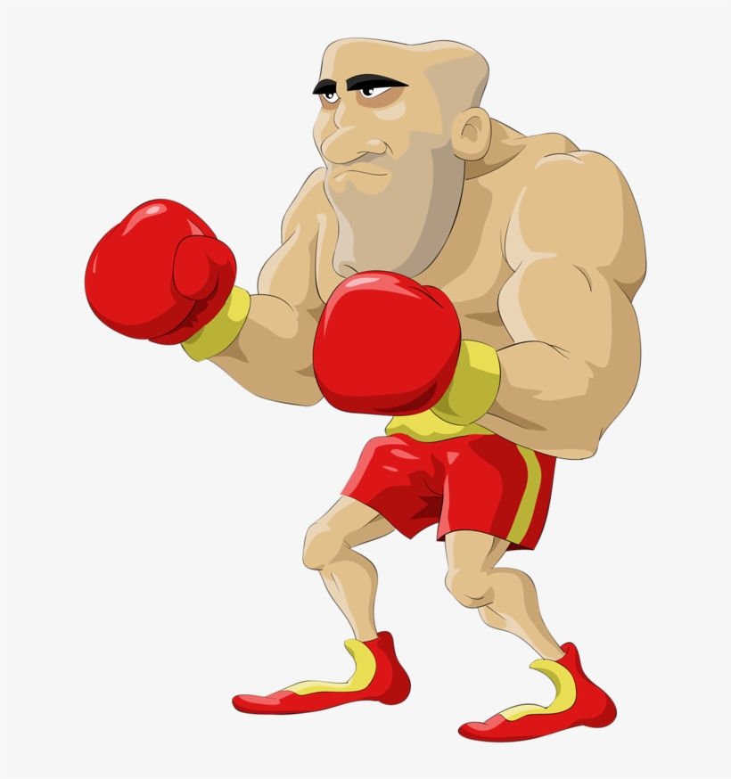 Фотки Cartoon People, Digi Stamps, Clip Art, Sports, - Boxer Cartoon, transparent png