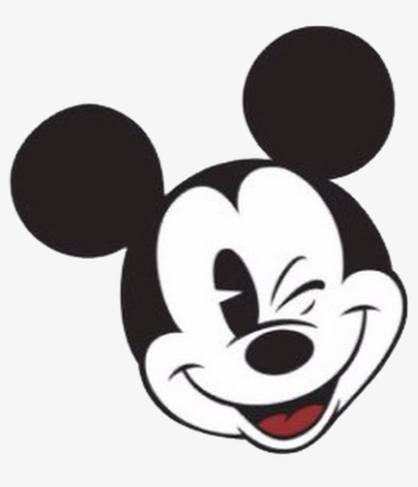 Classic Mickey Mouse Face - Mickey Png, transparent png