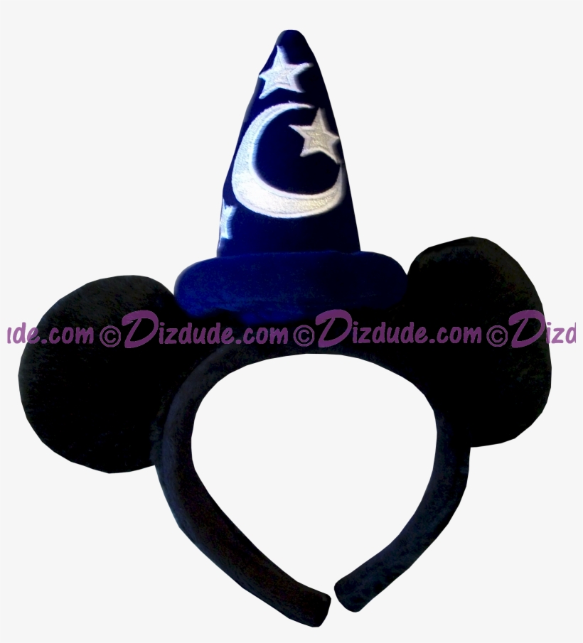 Disney Sorcerers Headband With Mickey Ears © Dizdude - Party Hat, transparent png