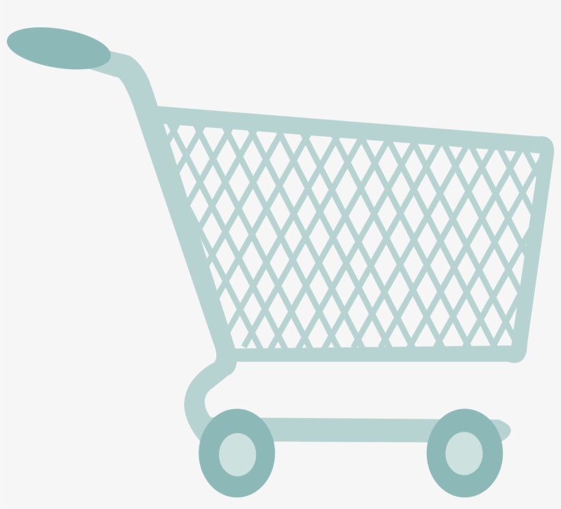 Trolley Clipart Shopping Bag - Clipart Shopping Cart, transparent png