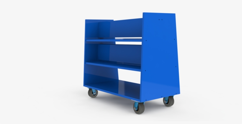 Library Book Cart - Shelf, transparent png