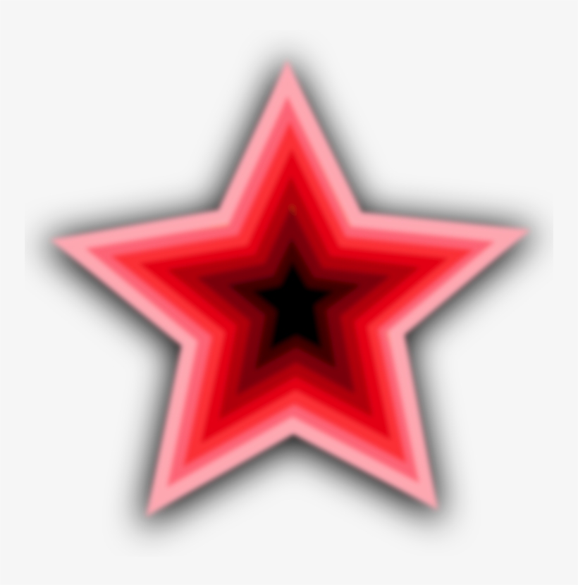 Quark Star Computer Icons Red Star - Red Stars Transparent Background, transparent png