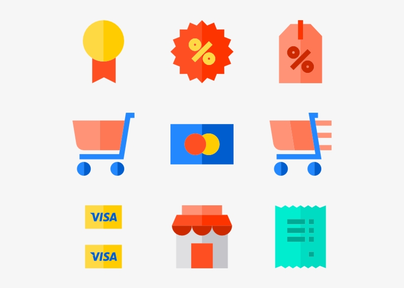 Ecommerce Elements - Payment Vector Icon Orange, transparent png