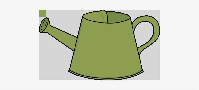 Green Watering Can, transparent png