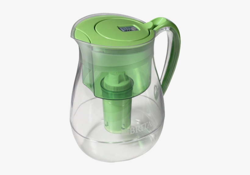 Brita's Monterey Water Purification Pitcher Has An - Brita Monterey Pitcher Green, transparent png