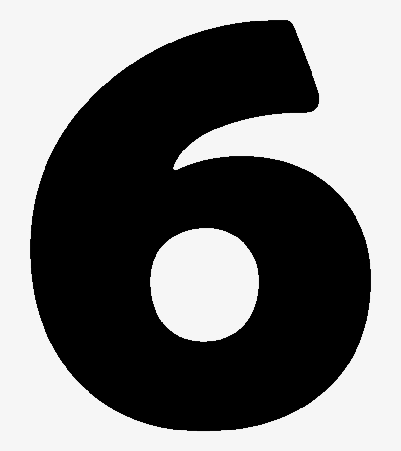 People With The Lucky Number 6 Are Sentimental - Lucky Number 6, transparent png