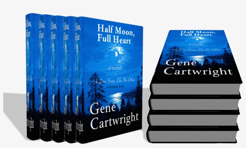 3d Multi-stack - Half Moon, Full Heart [book], transparent png