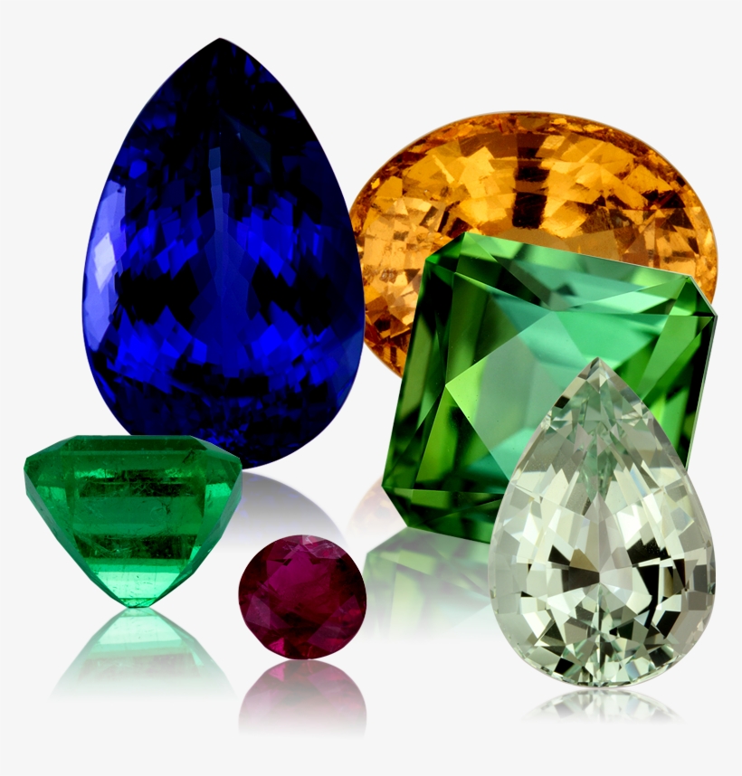 J Is For Jewels - Diamonds Emeralds Rubies Sapphires, transparent png