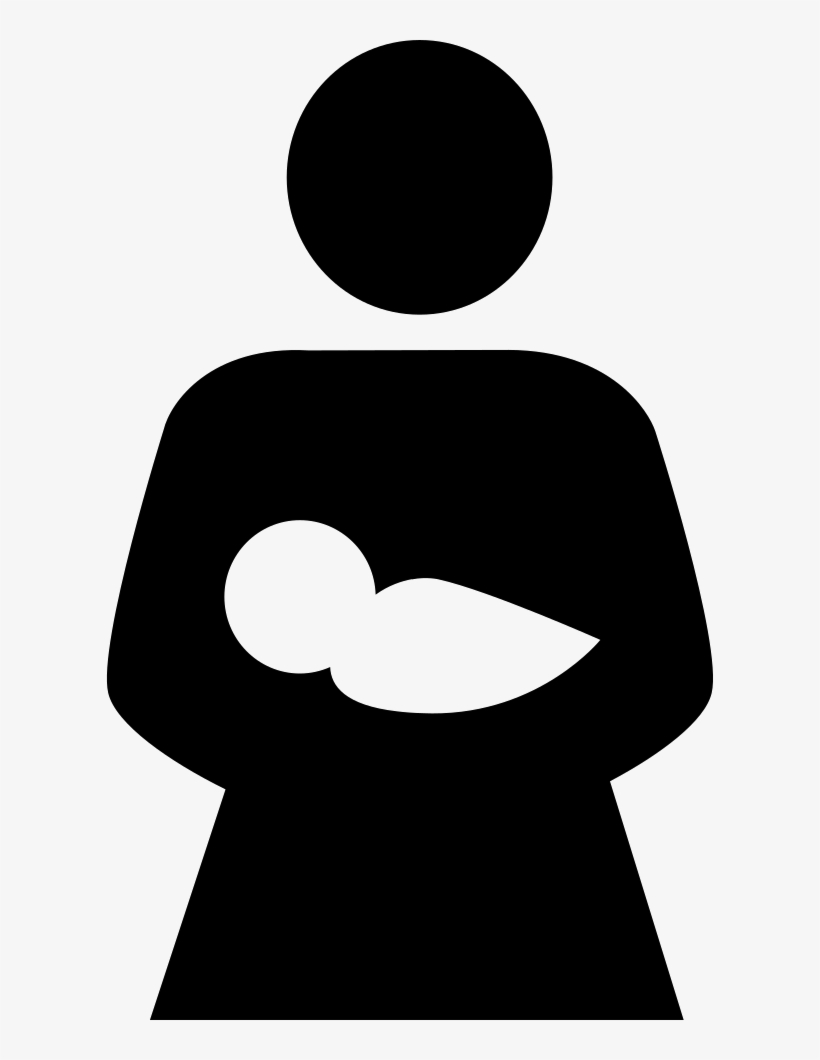 Mother With Baby In Arms Comments - Mother And Baby Icon, transparent png