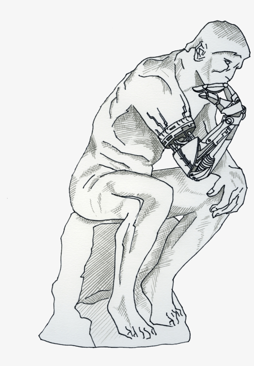 Thinker From An Engineering Standpoint, Bmis Need To - The Thinker, transparent png