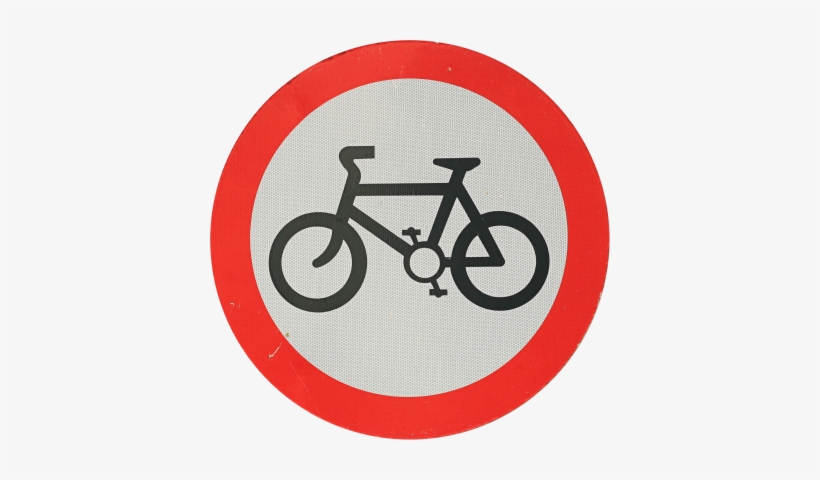 Mainpicture - No Bicycle Parking Sign, transparent png