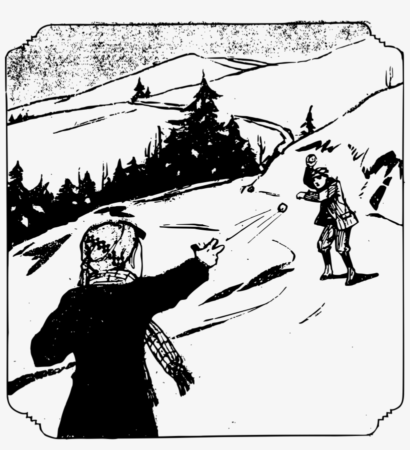 This Free Icons Png Design Of Snowball Fight, transparent png