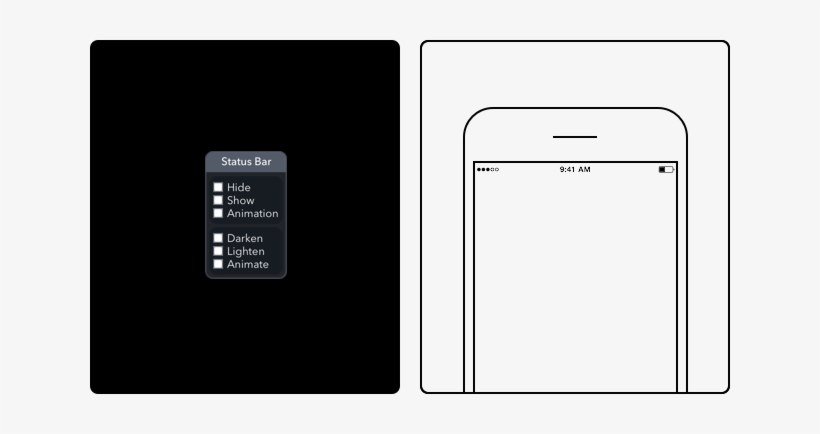 Relativewave Device Features The - Iphone Status Bar Elements Png, transparent png