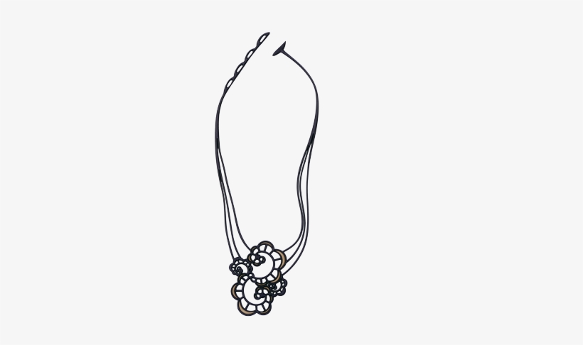 Bijoux Jewelry Jewels Collier Necklace Silicone Gomme - Necklace, transparent png