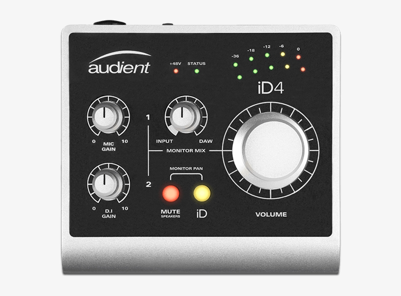 Depending - Audient Id4 Desktop Usb Audio Interface, transparent png