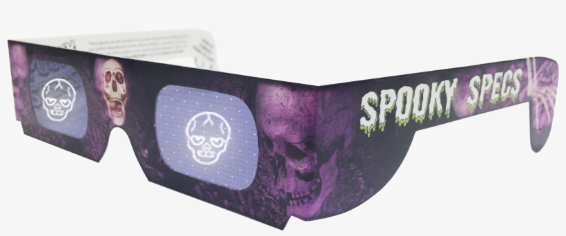 Skull 3d Glasses - Holiday Specs Indoor Halloween Decoration Hsssassortctr, transparent png