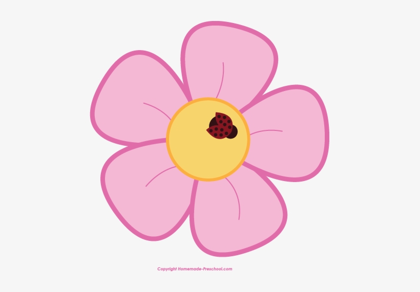 Click To Save Image - Pink Lady Bug Clip Art, transparent png