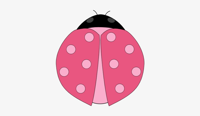 Clipart Info - Pink Ladybug Clipart, transparent png
