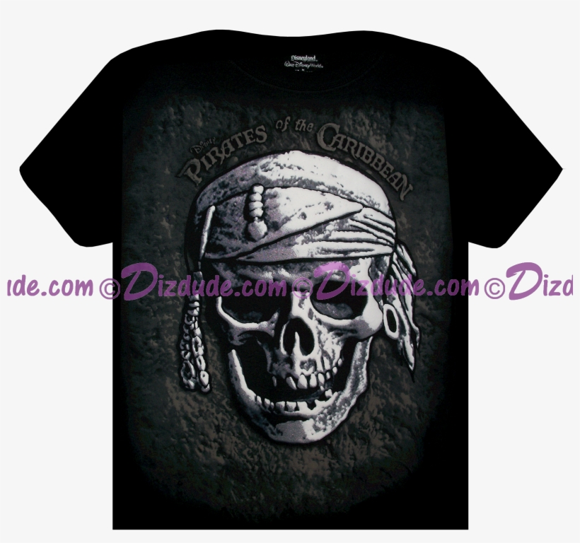 Disney's Pirates Of The Caribbean Puffed 3d Printed - Skull, transparent png