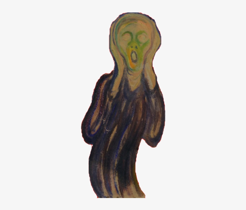 The Scream2 - Munch Museum, transparent png
