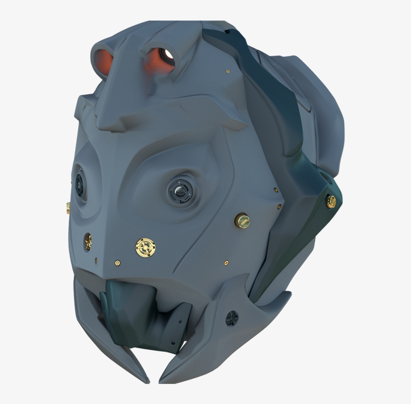 Sci-fi Helmet Modelling Three Quarter - Mask, transparent png