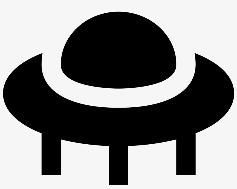 It Is A Ufo, It Is Tilted On Its Side, transparent png